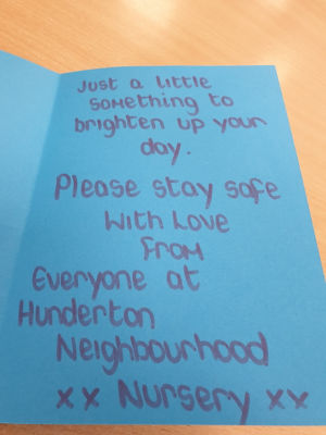 Sweet message from a local nursery | Asda Hereford