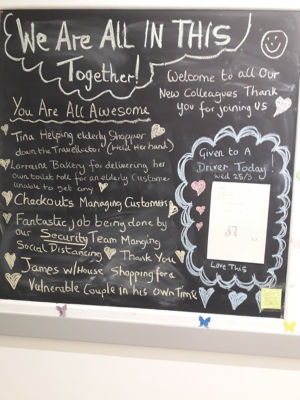 Bournemouth's positive board | Asda Bournemouth
