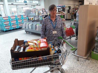 Donation to the NHS from Asda Newport | Asda Newport