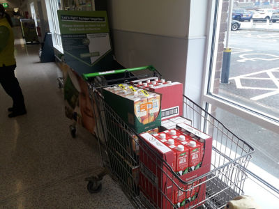 Helping to support our local food bank | Asda Barrow
