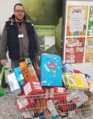 Fabulous foodbank donation  | Asda Small Heath
