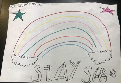 Chloe's rainbow | Asda Frome