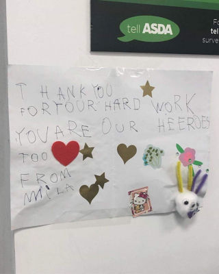 Thank you from Mila | Asda Canterbury