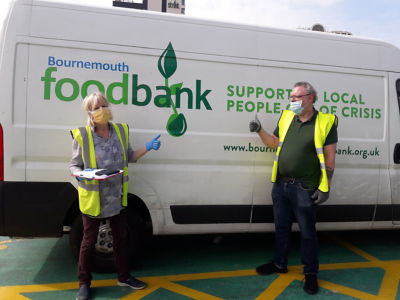 Bournemouth food bank donation  | Asda Bournemouth