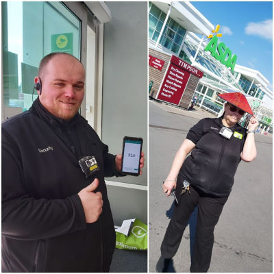 Security colleagues putting smiles on faces | Asda Donnington Wood