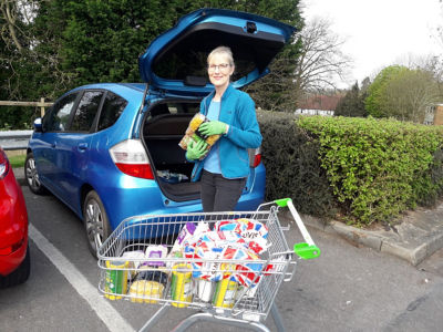 Donation to Oadby Foodbank | Asda Oadby