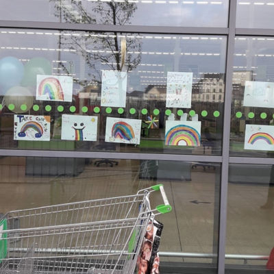 Rainbow pictures add to the sunshine on Leith | Asda Leith