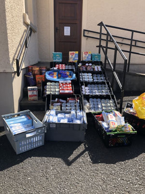 Foodbank donation from Asda Downpatrick | Asda Downpatrick