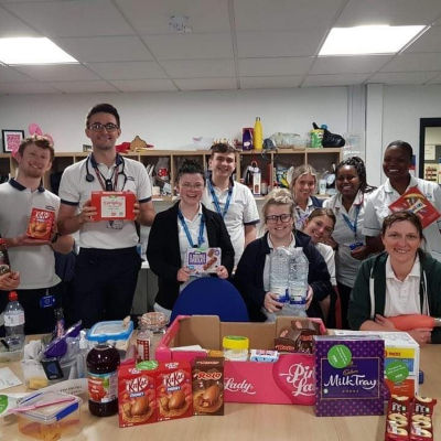 Showing our thanks for the wonderful NHS | Asda Reddish