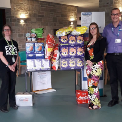 Donation to St Austell Foodbank | Asda St Austell