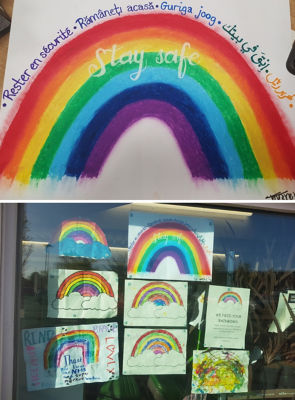 Rainbows galore at Asda Small Heath | Asda Small Heath