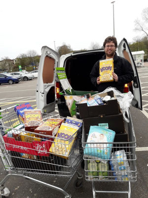 Donation from Asda Middleton Park to CFINE | Asda Middleton Park