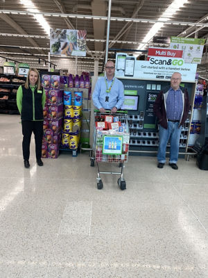 Foodbank donation  | Asda Merthyr Tydfil