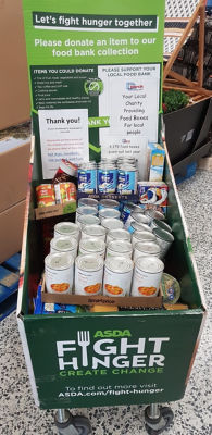 Supporting our local food bank | Asda Pilsworth