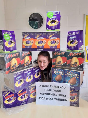 Act of kindness for teachers from colleagues at Asda West Swindon | Asda West Swindon