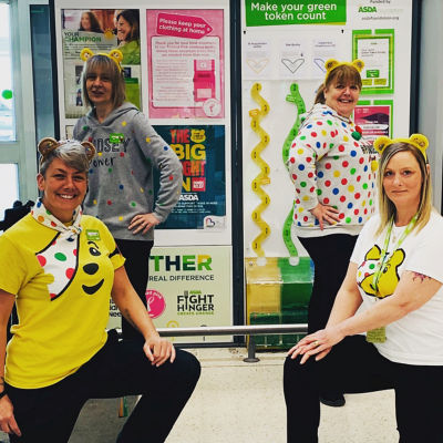 All set for the Big Night In | Asda Halifax