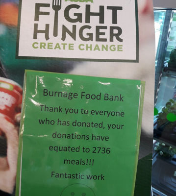 Supporting our food bank | Asda Reddish