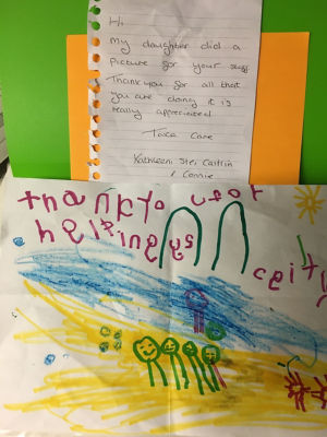Letter of thanks  | Asda Longwell Green
