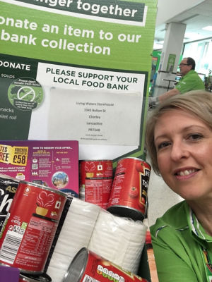 Food bank donations  | Asda Clayton Green