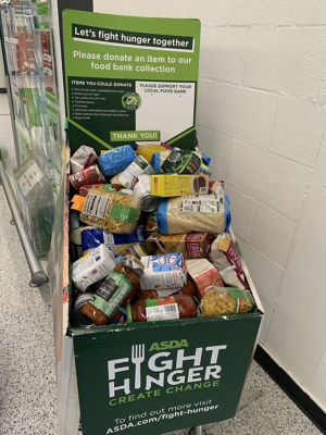 Big thanks for the big trolley! | Asda Aberdeen Beach