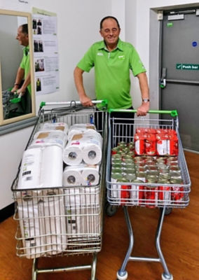 Foodbank donation  | Asda Filton