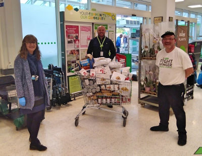 Support for local food bank | Asda Stafford