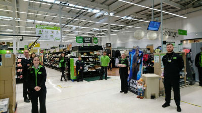 Observing a minute's silence  | Asda Filton