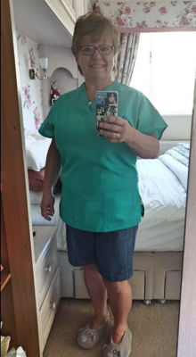 Twins from Asda Plymouth make scrubs for NHS while self-isolating | Asda Plymouth