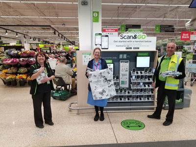 Twins from Asda Plymouth make scrubs for NHS while self-isolating | Asda Plymouth