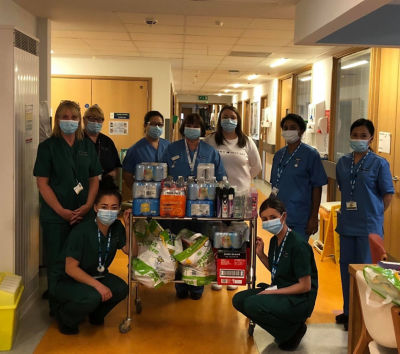 Donations to hospital  | Asda Merthyr Tydfil
