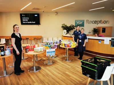 Donation to East Surrey Hospital | Asda Crawley