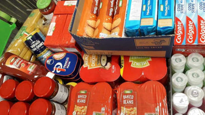 Warrington Foodbank donation | Asda Westbrook