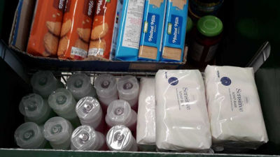 Warrington Foodbank donation | Asda Westbrook