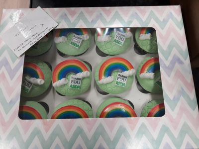 Lovely cake donation | Asda Sedgley