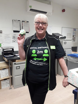 Lovely cake donation | Asda Sedgley