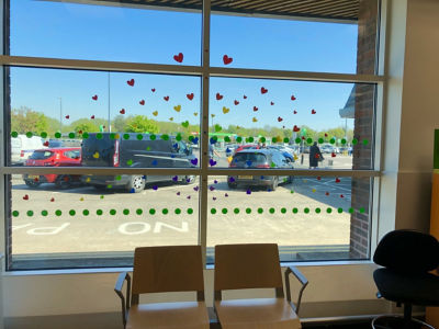 Rainbow to say thank you to our NHS and key workers  | Asda Wakefield