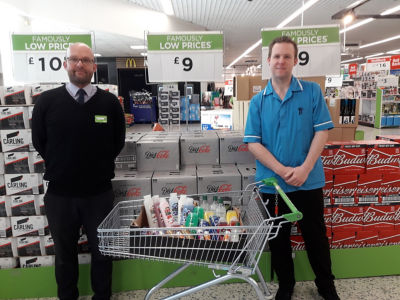 Donation to local care home | Asda Newport