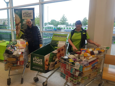 Cheltenham foodbank collection  | Asda Cheltenham