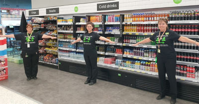 Loving the new social distance T-shirts  | Asda Newport Isle of Wight