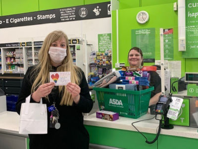 Thanks from Crafting for Covid | Asda Brighton Hollingbury