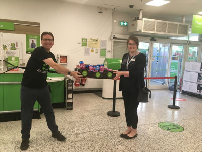 Donation for midwives | Asda St Austell