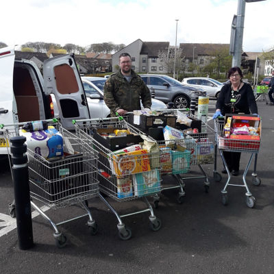 Generous customers back food bank | Asda Middleton Park