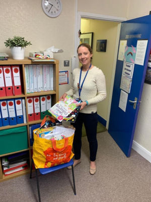 Donation to Caedraw Primary school  | Asda Merthyr Tydfil