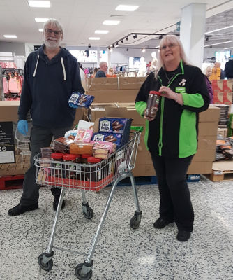Donation to homeless | Asda Pilsworth