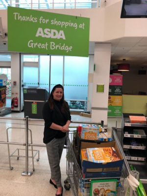 Local foodbank donations  | Asda Great Bridge