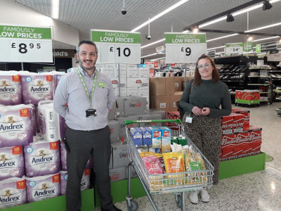 Donation to children's centre | Asda Newport