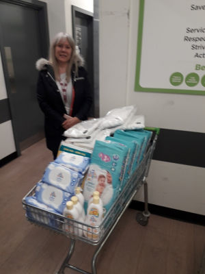 Donation to a baby bank | Asda Sedgley