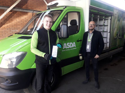 Gareth receives a lovely thank-you letter | Asda Blantyre