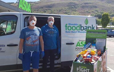 Rhondda Foodbank support | Asda Tonypandy