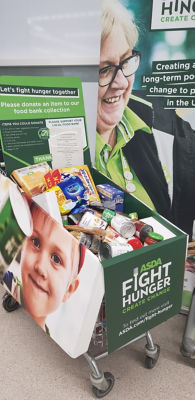 Rhondda Foodbank support | Asda Tonypandy